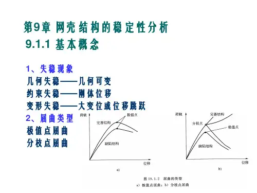 网壳结构稳定基本理论
