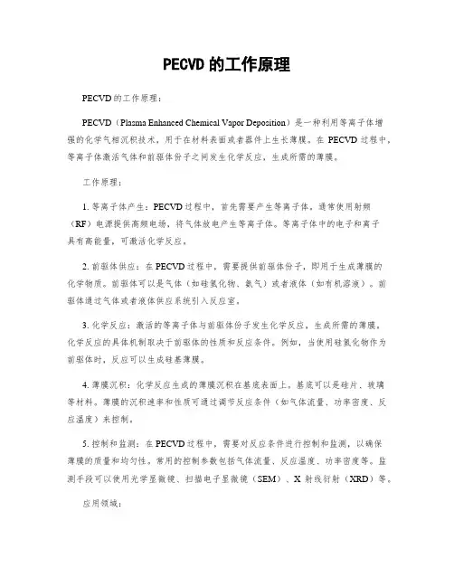 PECVD的工作原理