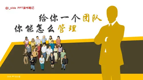 给你_个团队你能怎么管(PPT56页)