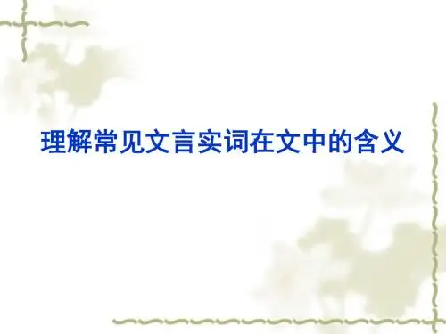 2012届语文高考复习课件ppt (16)