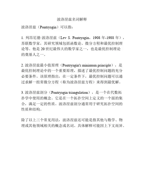波洛涅兹名词解释