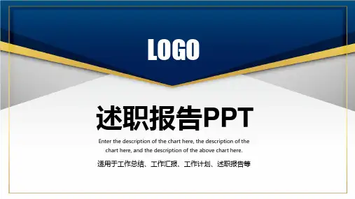 述职报告工作汇报PPT模板