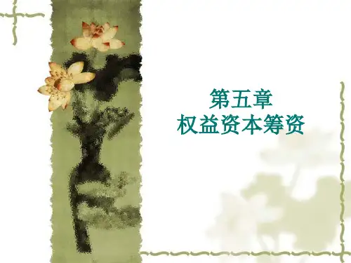 第五章权益资本筹资.pptx