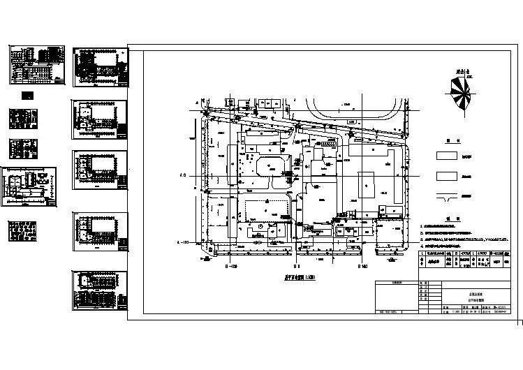 某地小型办公楼建筑设计图纸（共11张）