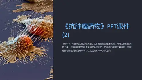 《抗肿瘤药物》课件 (2)