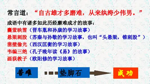 《送东阳马生序》ppt课件