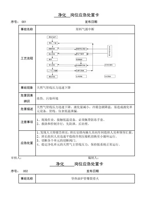 岗位应急处置卡(液化)1