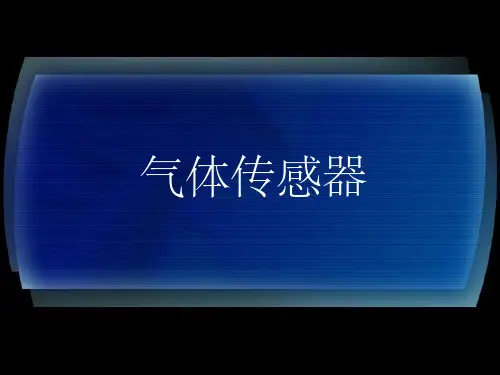《气体传感器》PPT课件