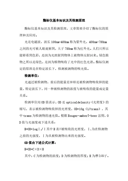 酶标仪使用说明