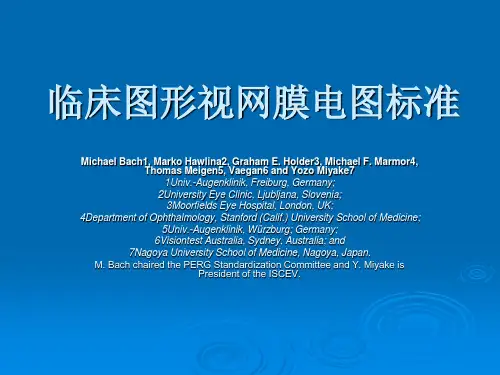 临床图形视网膜电图标准
