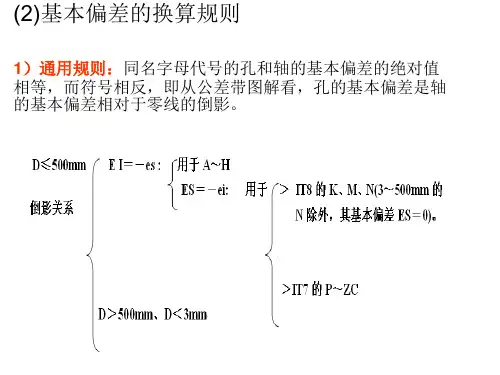 互换性与技术测量课件 互换性例题