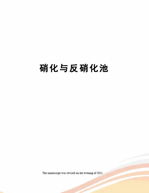 硝化与反硝化池