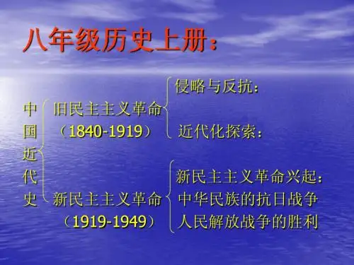 第一单元侵略与反抗复习课件[课件][人教版]_