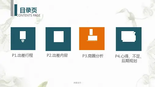 商圈报告PPT课件