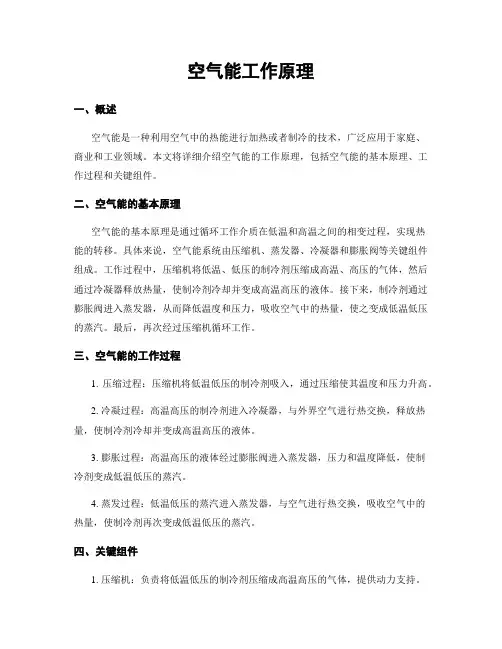 空气能工作原理