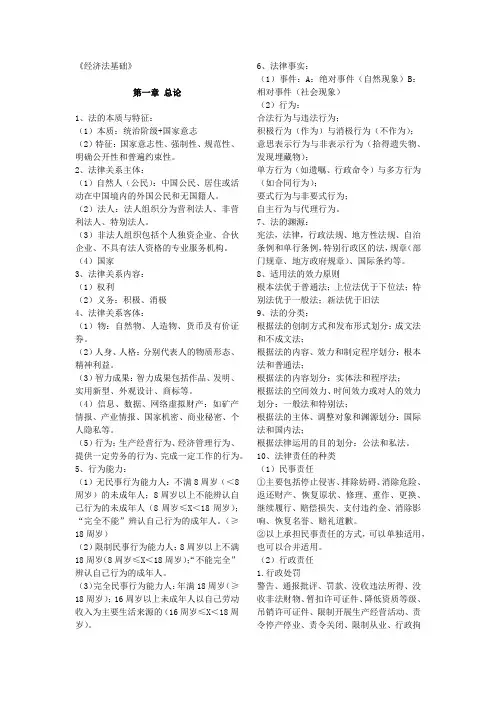 经济法基础