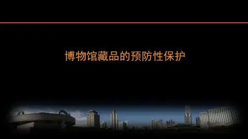 博物馆藏品的预防性保护