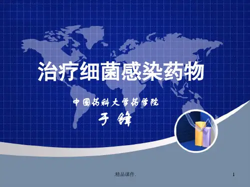 治疗细菌感染药物概述.pptx