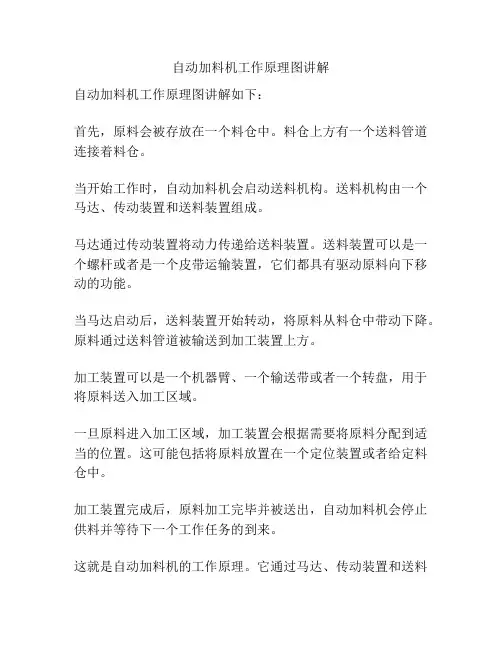 自动加料机工作原理图讲解