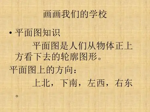 2015春辽师大版品社三下《画画我们的学校》ppt课件1