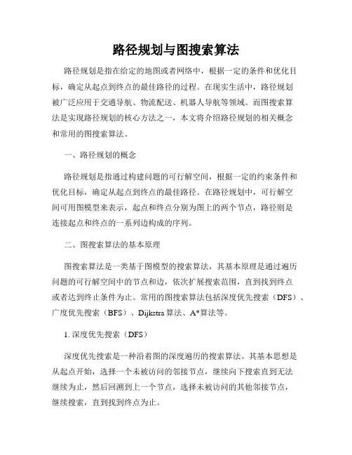 路径规划与图搜索算法