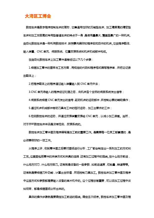 数控车床加工零件步骤【图解】