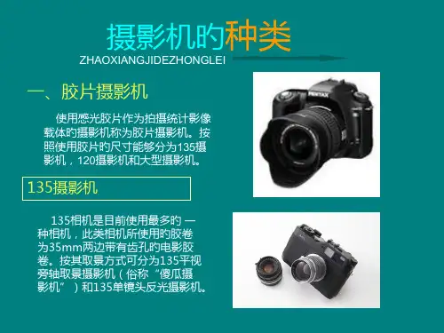 照相机的种类和基本结构