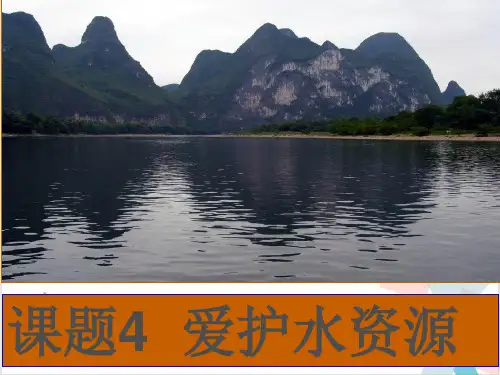 人教版《爱护水资源》_课件-推荐