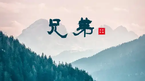 《兄弟》读书笔记读书分享PPT课件