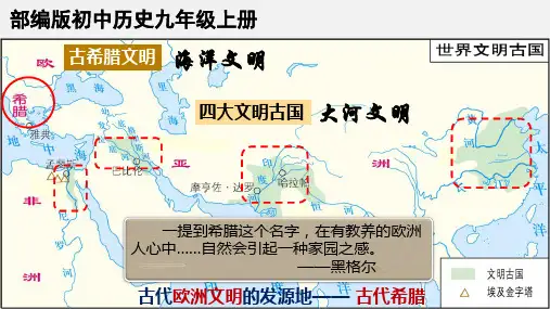 第4课希腊城邦和亚历山大帝国19张PPT课件2020--2021学年度部编版九年级上册历史第二单元