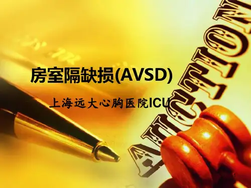 房室隔缺损(AVSD)PPT课件