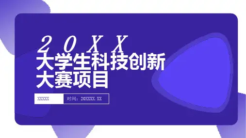 大学生科技创新大赛项目