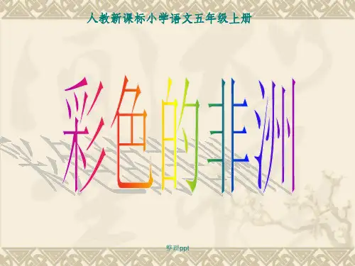 《彩色的非洲》