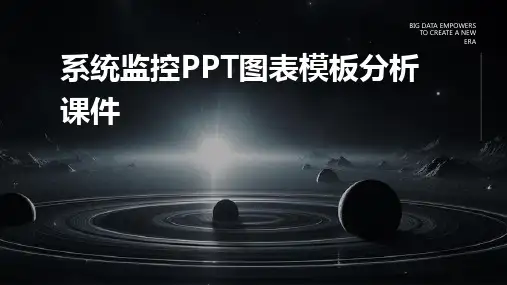 系统监控PPT图表模板分析课件