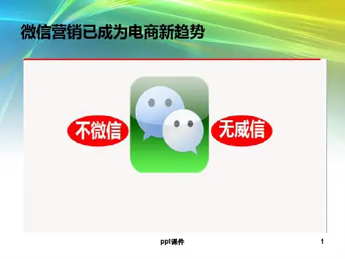 叫你如何做微商  ppt课件