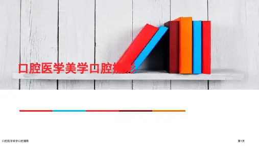 口腔医学美学口腔摄影