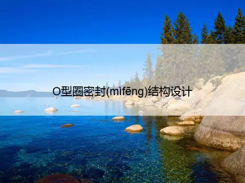O型圈密封结构设计
