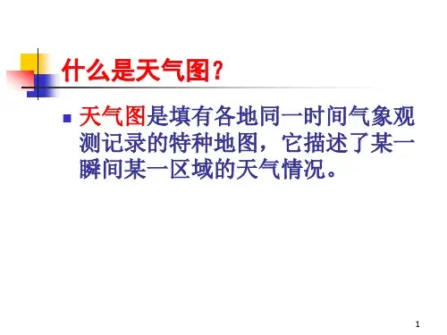 第一章天气图基本分析方法课件