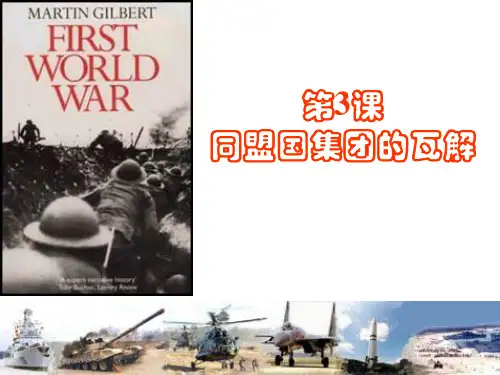 人教版历史高二选修3第一单元第3课同盟国集团的瓦解(共19张PPT)