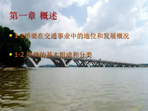 《桥梁概述》PPT课件 (2)