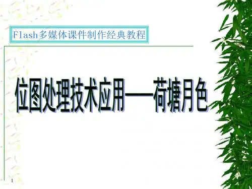 Flash多媒体课件制作教学演示文稿