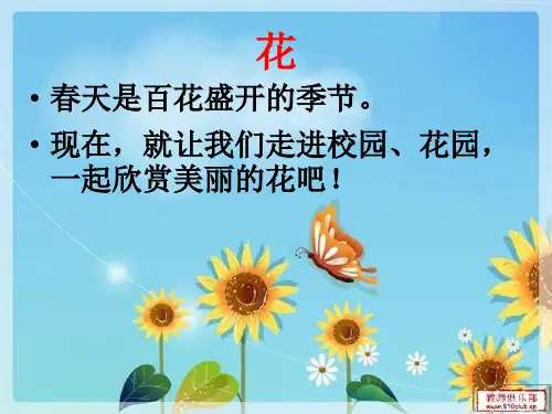 我喜欢的花作文指导-PPT(精)
