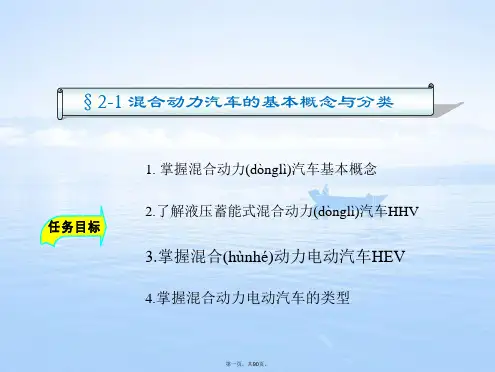 混合动力汽车构造与工作原理资料