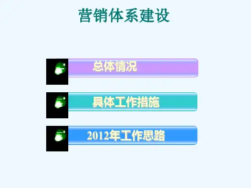 XX邮政局营销体系建设总结和工作安排