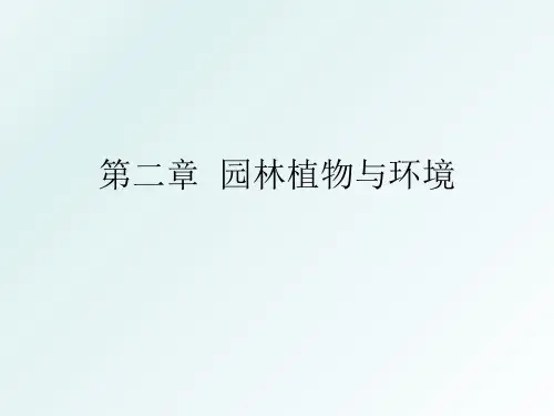 园林植物与环境