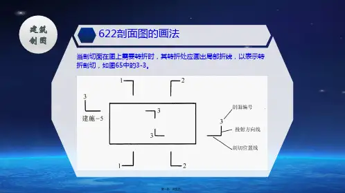 建筑工程技术 教材 6 2 2剖面图的画法