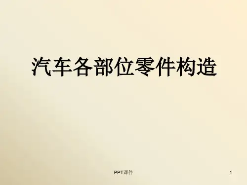 汽车各部位零件构造  ppt课件