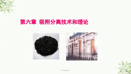 第六章吸附分离课件