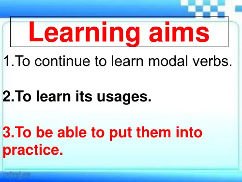 人教版高二英语必修三Unit2-grammar