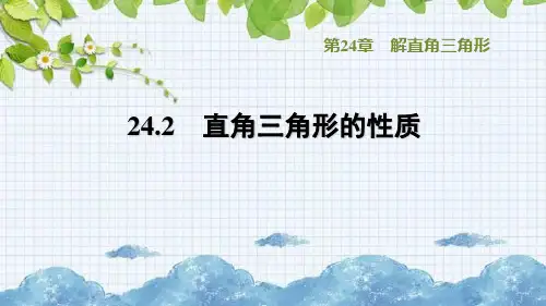 直角三角形的性质PPT课件